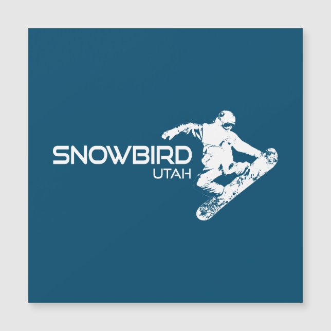 Snowbird Utah Snowboarder (Front)