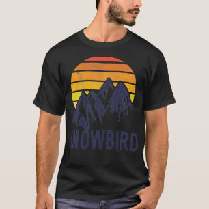 Snowbird Utah USA Ski Resort Snowboarding  T-Shirt