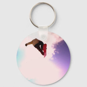 Snowboard Air Keychain