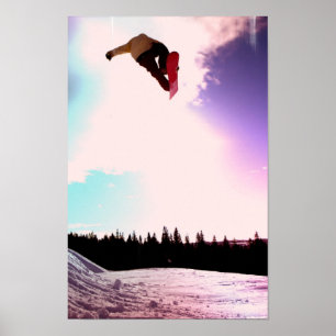 Snowboard Air Poster