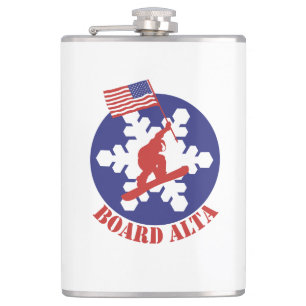 Snowboard Alta Hip Flask