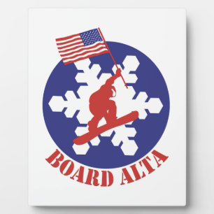 Snowboard Alta Plaque