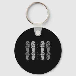 Snowboard Apparel - Snowboarding Snowboarder Snowb Keychain