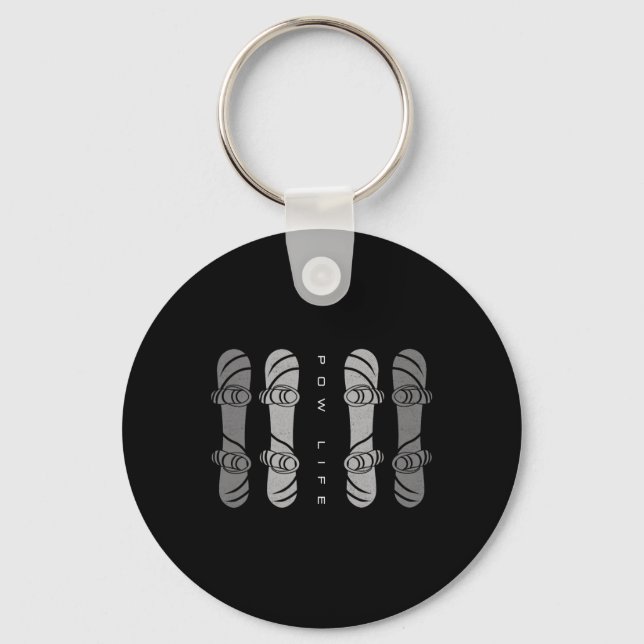 Snowboard Apparel - Snowboarding Snowboarder Snowb Keychain (Front)