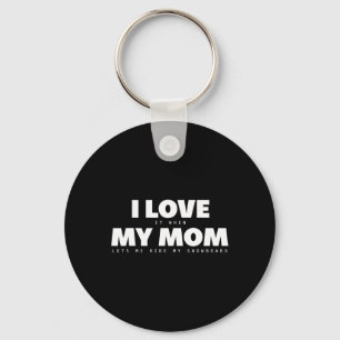Snowboard Apparel - Snowboarding Snowboarder Snowb Keychain