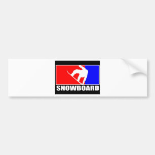 snowboard bumper sticker