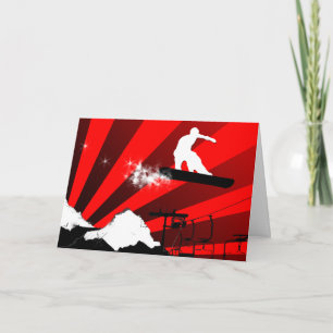 snowboard. card