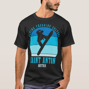 Snowboard Culture St Anton Austria  T-Shirt
