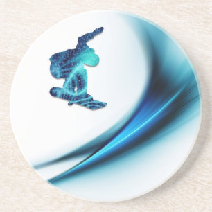 Snowboard Design Coaster