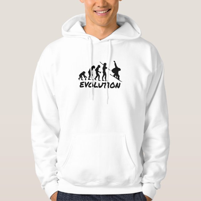 Snowboard Evolution Hoodie (Front)