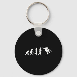 Snowboard Evolution – Skating Lovers Snowboarding  Keychain