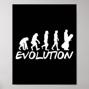 Snowboard Evolution Snowboarding Poster