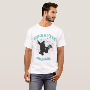 Snowboard Extreme Sport Freestyle Skiing  T-Shirt