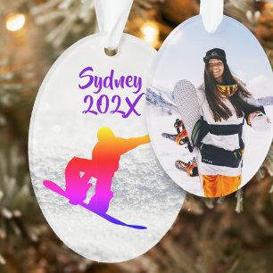 Snowboard Femme Modèle photo Oval
