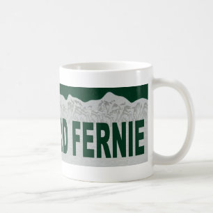 Snowboard Fernie Coffee Mug