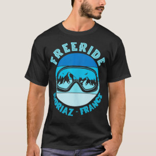 Snowboard Freeride Mask Avoriaz France Tank Top