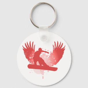 snowboard. hi-fi. v.1 keychain