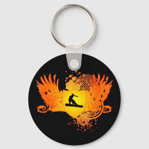 snowboard. hi-fi. v.2 keychain