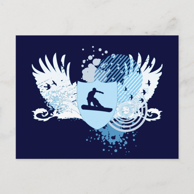 snowboard : hi-fi v.2 : postcard (Front)