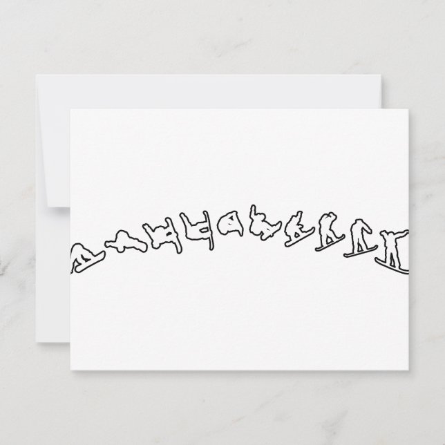 Snowboard Jump (Front)