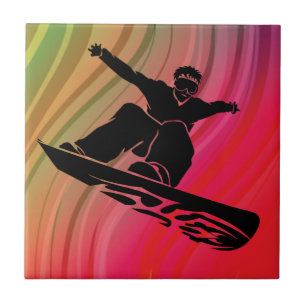 Snowboard Jump Tile