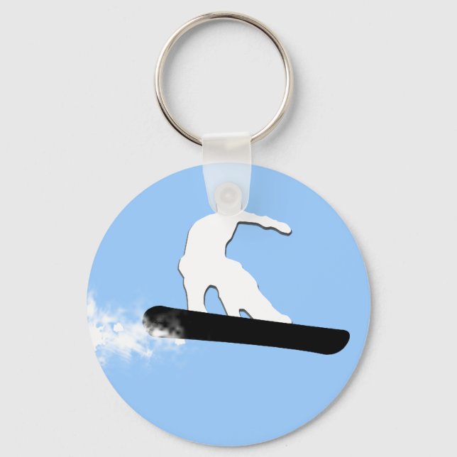 snowboard. keychain (Front)
