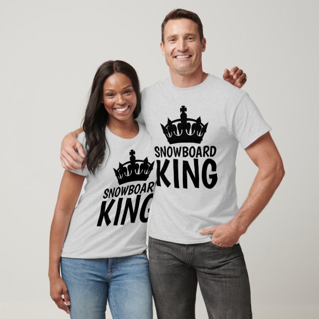 SNOWBOARD KING T-shirts Snowboarding (Unisex)