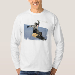 Snowboard Launch Men's Long Sleeve T-Shirt