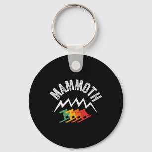 Snowboard Mammoth Lake Cool California Pro Snowboa Keychain