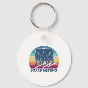 Snowboard Meeting Snowboarding Vacation Skiing Boa Keychain