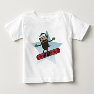 Snowboard Monkey infant tee