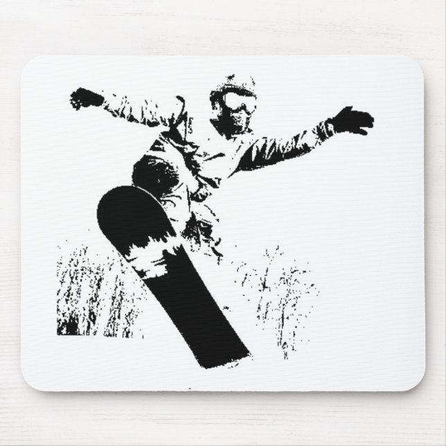Snowboard Mousepad (Front)