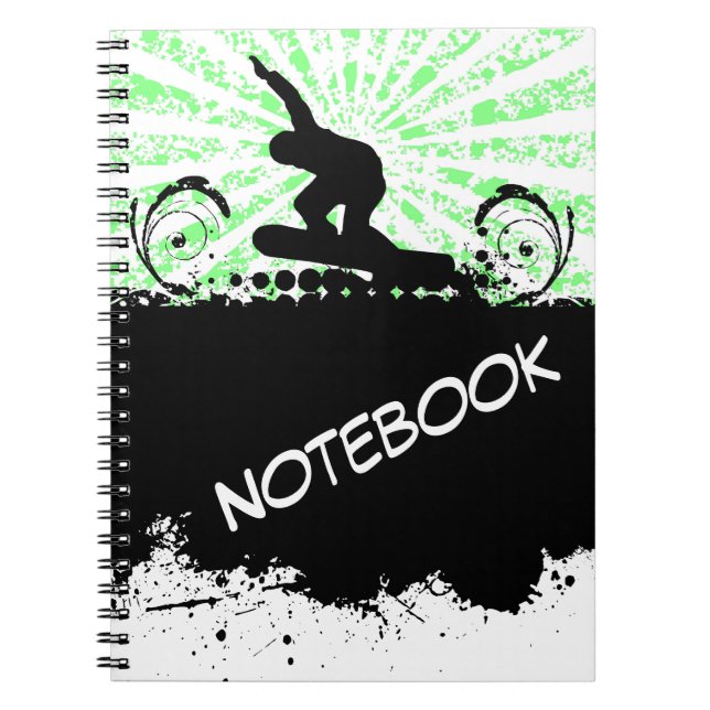 Snowboard Notebook (Front)