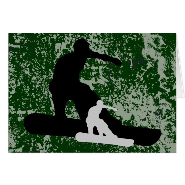 snowboard : ombrage (Devant horizontal)