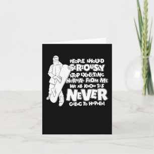 Snowboard People Should Seriously Stop Expecting  Card