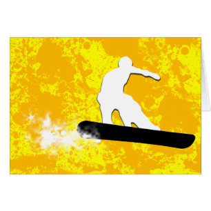 snowboard. powder trail.