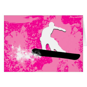 snowboard. powder trail.