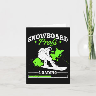 Snowboard Profi Loading I Freestyle Snowboard Snow Card