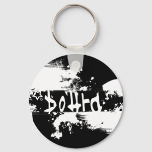 snowboard. scratched out. keychain