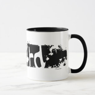 snowboard. scratched out. mug