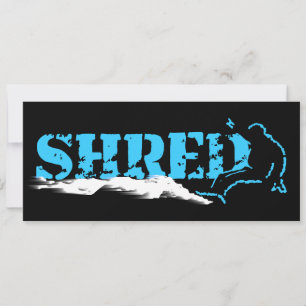 snowboard : shred invitation