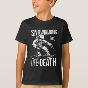 Snowboard Skeleton Snowboarding - Winter Sports Sn T-Shirt