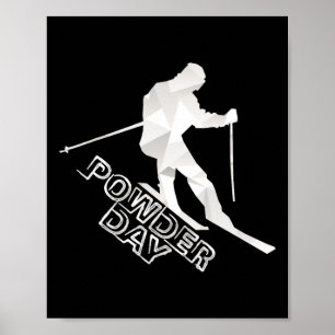 Snowboard Ski Alpine Winter Sport Downhill Slalom  Poster