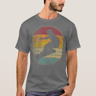 Snowboard Ski Vintage Retro 70s 80s 90s Gift Love T-Shirt