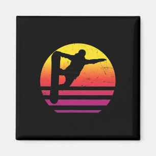 Snowboard Snowboarder Men's Winter Sports Women's  Magnet
