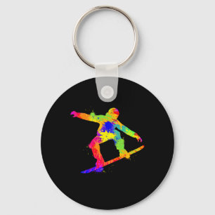 Snowboard Snowboarder Snowboarding Boys Kids Men Keychain