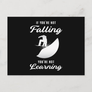 Snowboard Snowboarding Snow Snowboarder Funny Gift Postcard