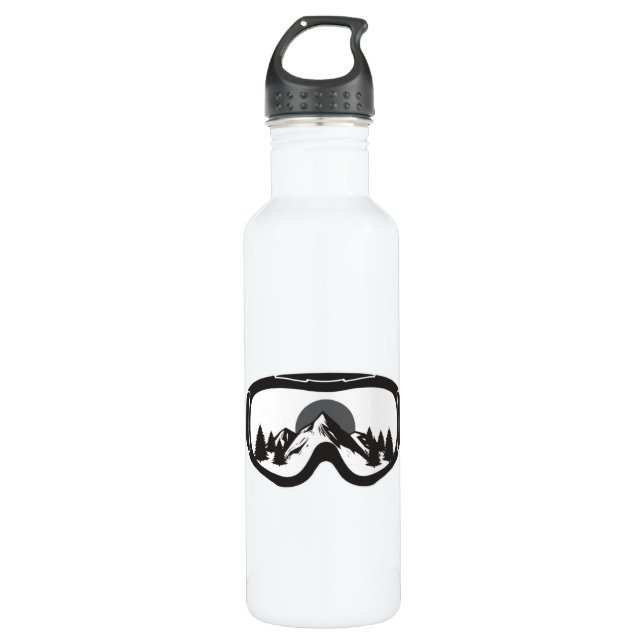 Snowboard Snowboarding Snowboarder Funny Gift Idea 710 Ml Water Bottle (Front)