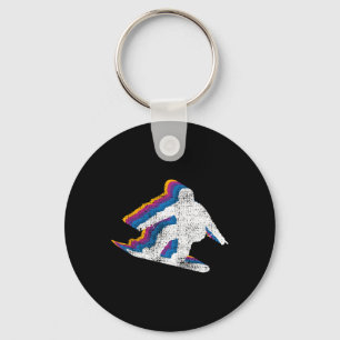 Snowboard Snowboarding Snowboarder  Keychain