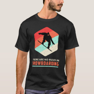 Snowboard Snowboarding Snowboarder Retro Gift T-Shirt